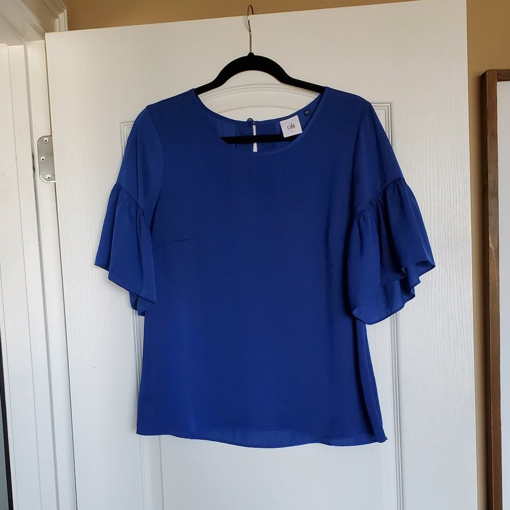CAbi VINTAGE Rhyme Blouse - SZ S - Style #5526